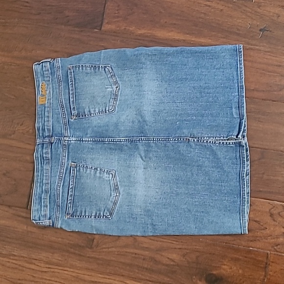 Kut from the Kloth women's distressed denim skirt size 14 - Picture 2 of 8